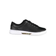 Baskets Tommy Hilfiger en cuir noir pour femme