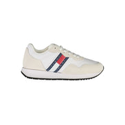 Sneaker da Uomo in Pelle Bianca Tommy Hilfiger