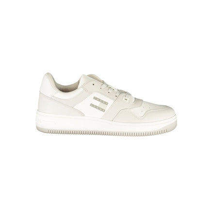 Sneaker da uomo Tommy Hilfiger in poliuretano bianco