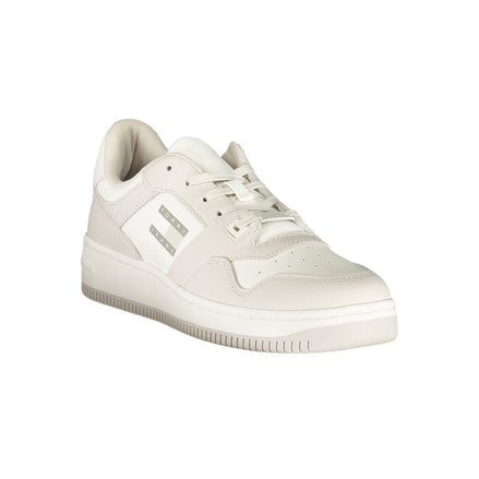 Sneaker da uomo Tommy Hilfiger in poliuretano bianco
