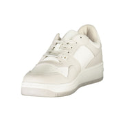 Baskets homme Tommy Hilfiger en polyuréthane blanc