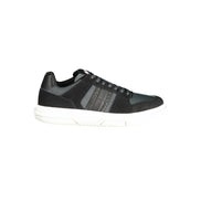 Tommy Hilfiger Black Leather Sneakers