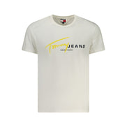 T-shirt Tommy Hilfiger en coton blanc pour homme