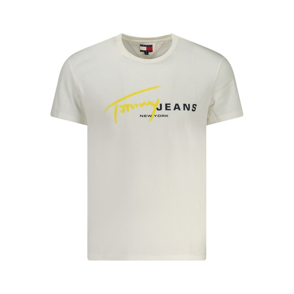 T-shirt Tommy Hilfiger en coton blanc pour homme