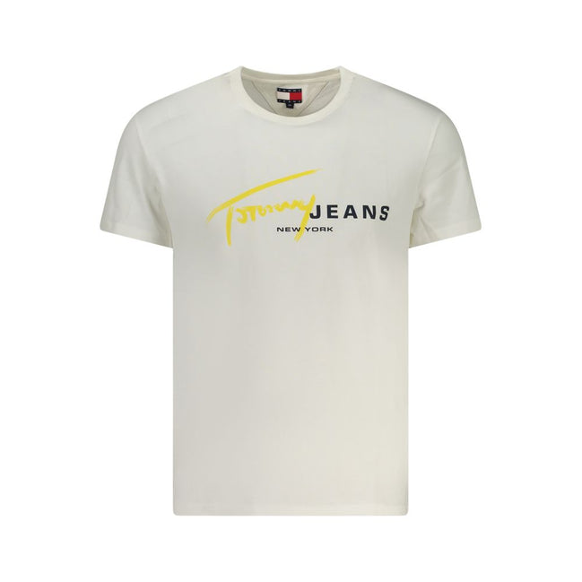 T-shirt Tommy Hilfiger en coton blanc pour homme