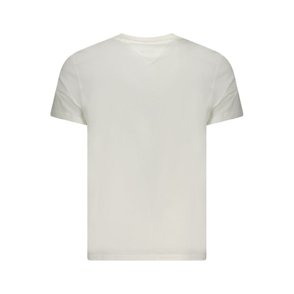 T-shirt Tommy Hilfiger en coton blanc pour homme
