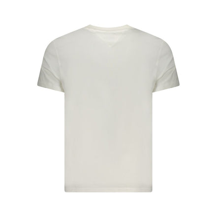 T-shirt Tommy Hilfiger en coton blanc pour homme