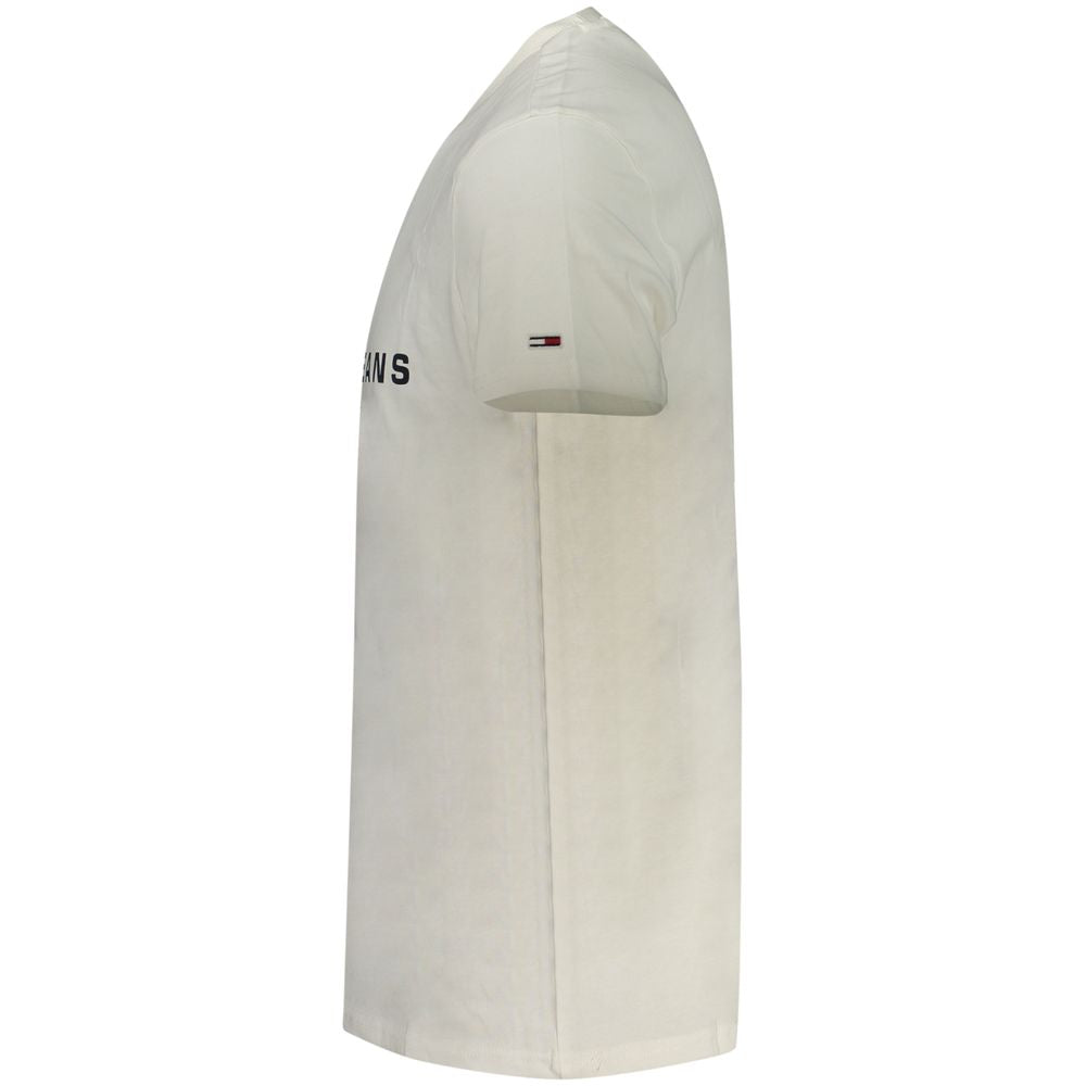 T-shirt Tommy Hilfiger en coton blanc pour homme