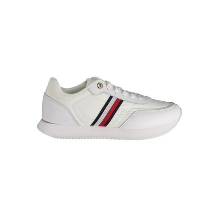 Sneakers da donna Tommy Hilfiger in pelle bianca