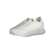 Sneakers da donna Tommy Hilfiger in pelle bianca