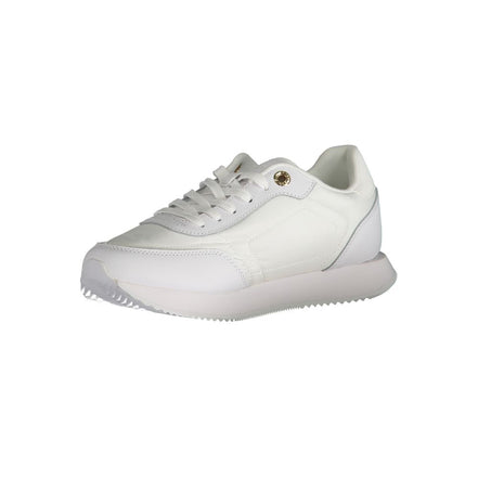 Sneakers da donna Tommy Hilfiger in pelle bianca