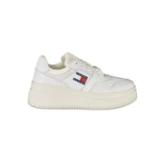 Baskets Tommy Hilfiger en cuir blanc pour femme