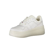 Baskets Tommy Hilfiger en cuir blanc pour femme