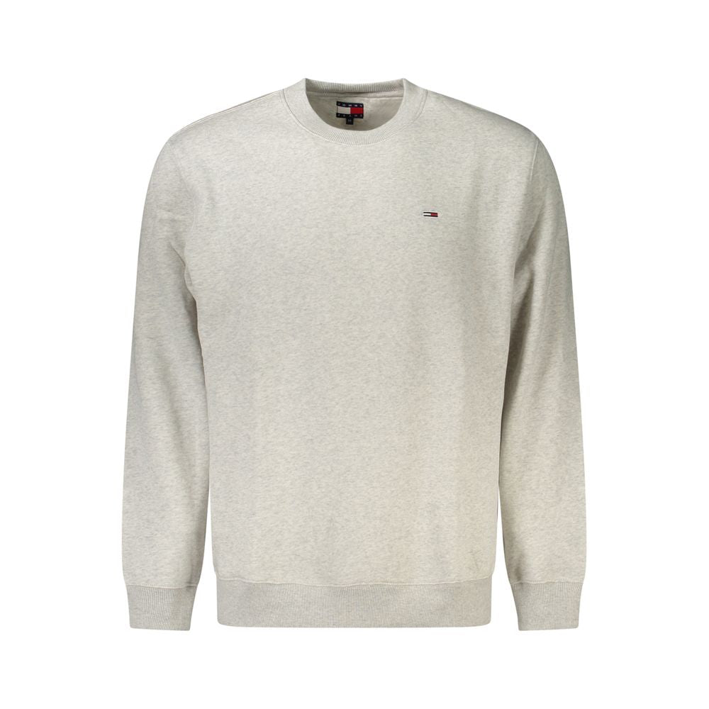 Tommy Hilfiger Grey Cotton Sweatshirt
