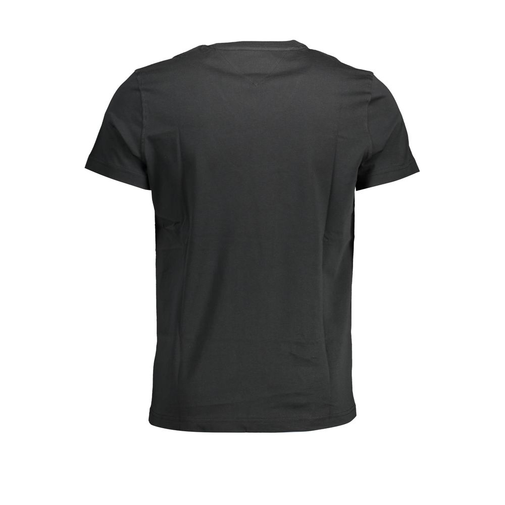 Tommy Hilfiger Black Organic Cotton Men T-Shirt