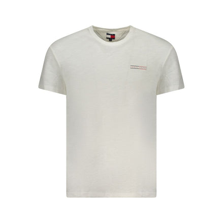 Camicia Tommy Hilfiger in cotone bianca da uomo