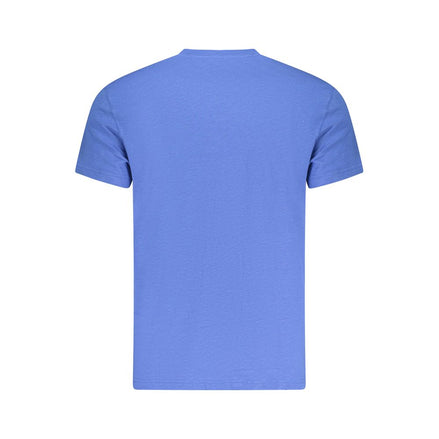 T-shirt da uomo Tommy Hilfiger in cotone blu