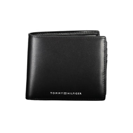 Portefeuille Tommy Hilfiger Nero en cuir pour hommes