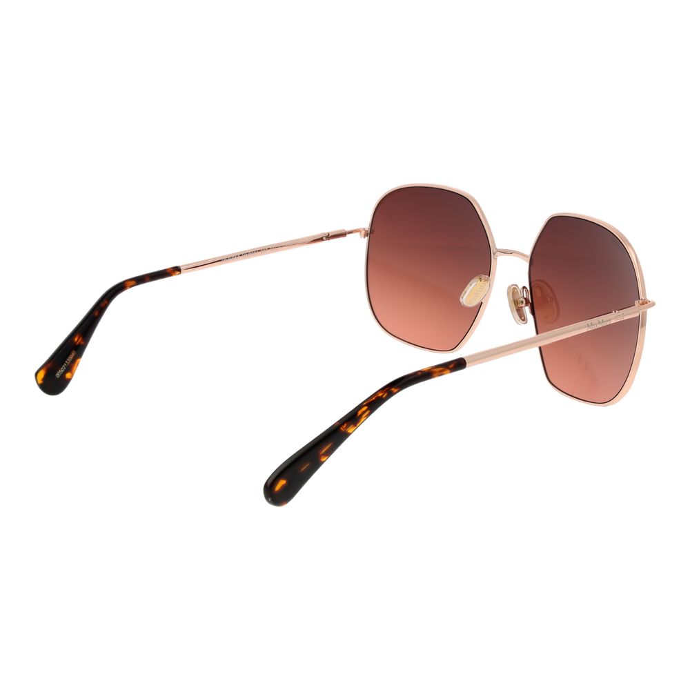 Max Mara Rose Gold Sunglasses