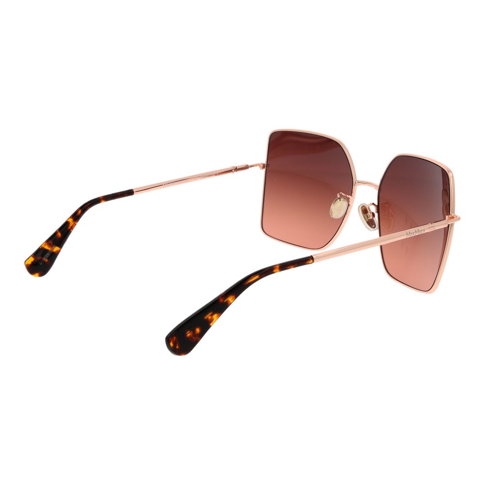 Max Mara Rose Gold Sunglasses