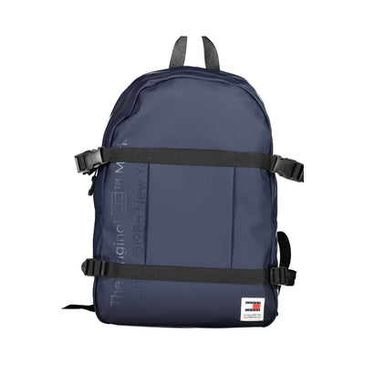 Zaino da uomo Tommy Hilfiger in poliuretano blu