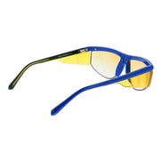 Occhiali da sole in plastica blu Guess