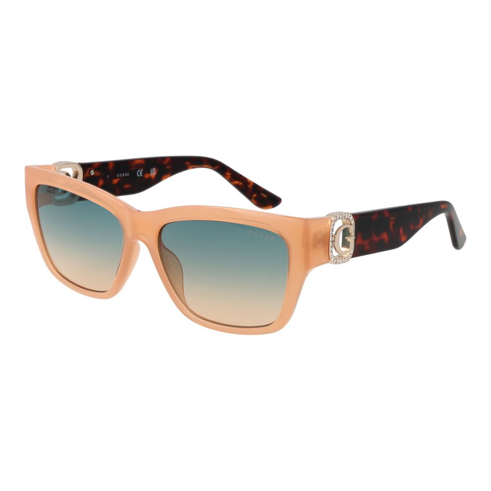 Occhiali da sole Guess beige in acciaio inossidabile