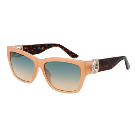 Occhiali da sole Guess beige in acciaio inossidabile