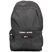 Zaino da uomo Tommy Hilfiger in poliestere riciclato nero