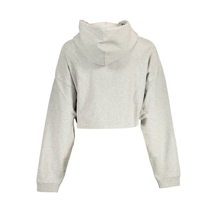 Tommy Hilfiger Felpa Donna in Cotone Grigio