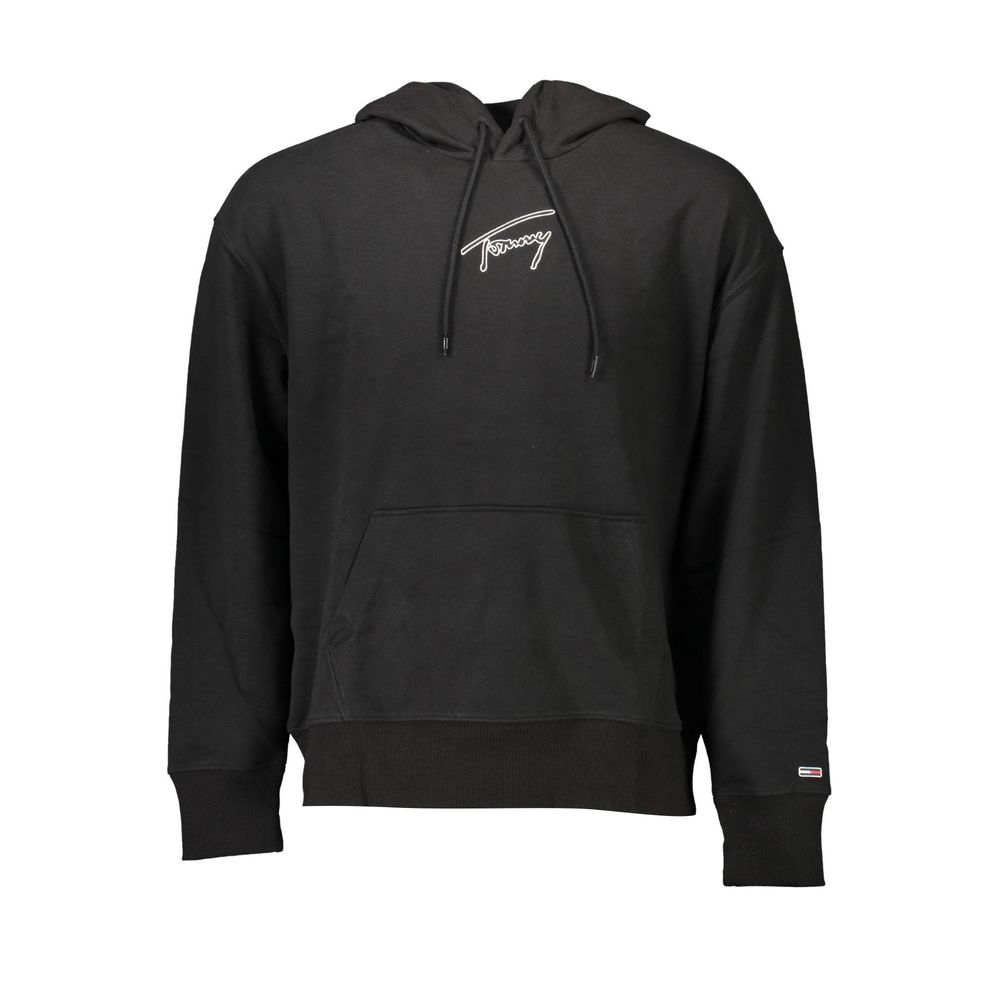 Tommy Hilfiger Black Cotton Sweater