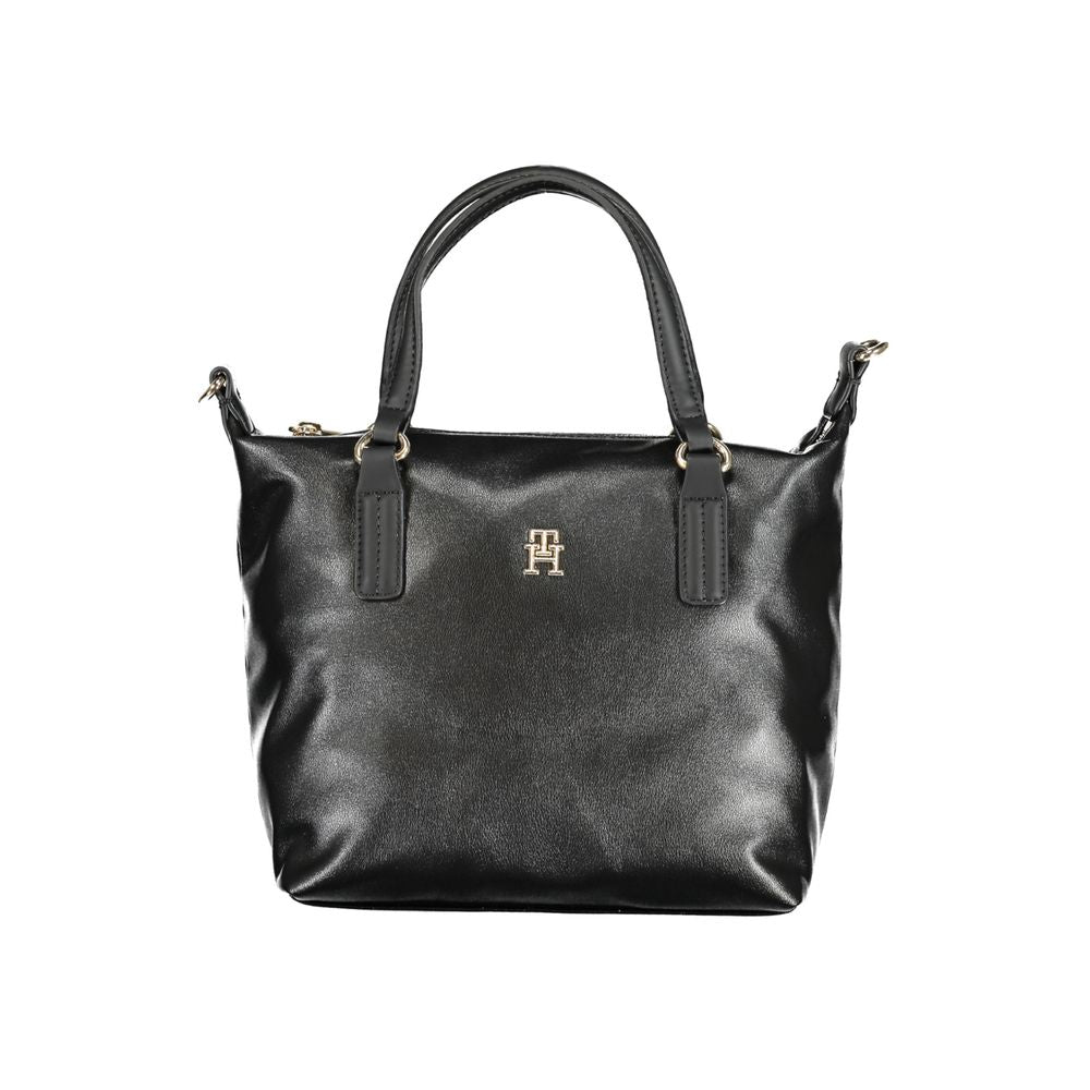 Sac à main femme Tommy Hilfiger noir polyester