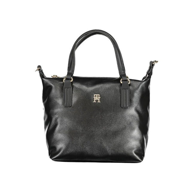 Sac à main femme Tommy Hilfiger noir polyester