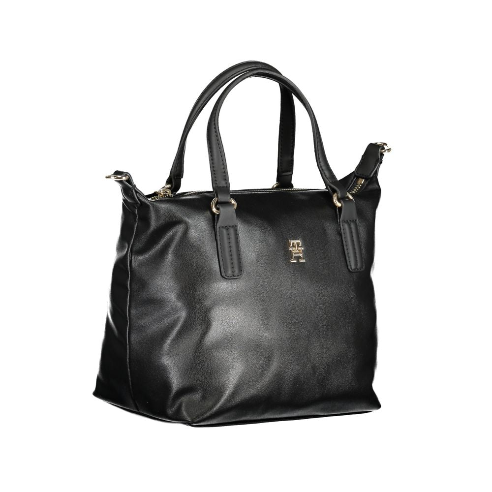 Sac à main femme Tommy Hilfiger noir polyester