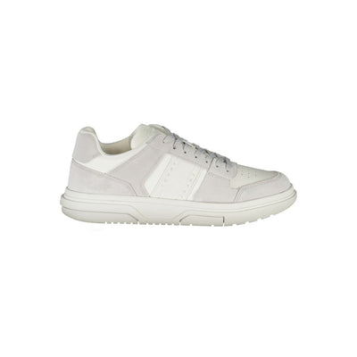 Sneaker da uomo Tommy Hilfiger in poliuretano bianco