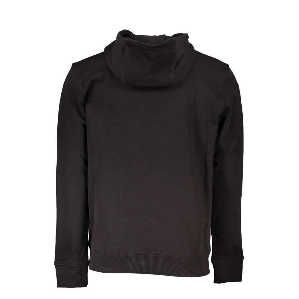 Sweat-shirt en coton noir Tommy Hilfiger pour homme