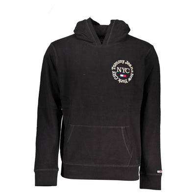 Maglione da uomo Tommy Hilfiger in cotone nero