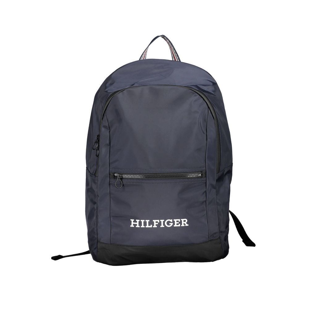 Zaino da uomo Tommy Hilfiger in poliestere blu