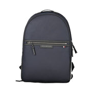 Zaino da uomo Tommy Hilfiger blu in poliestere riciclato