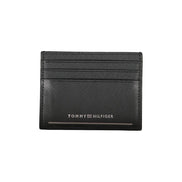Portefeuille homme en cuir noir Tommy Hilfiger