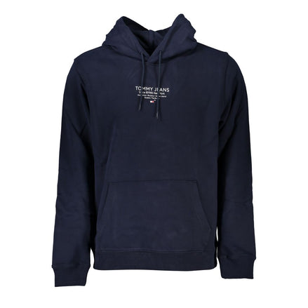 Tommy Hilfiger Felpa Blu in Cotone da Uomo