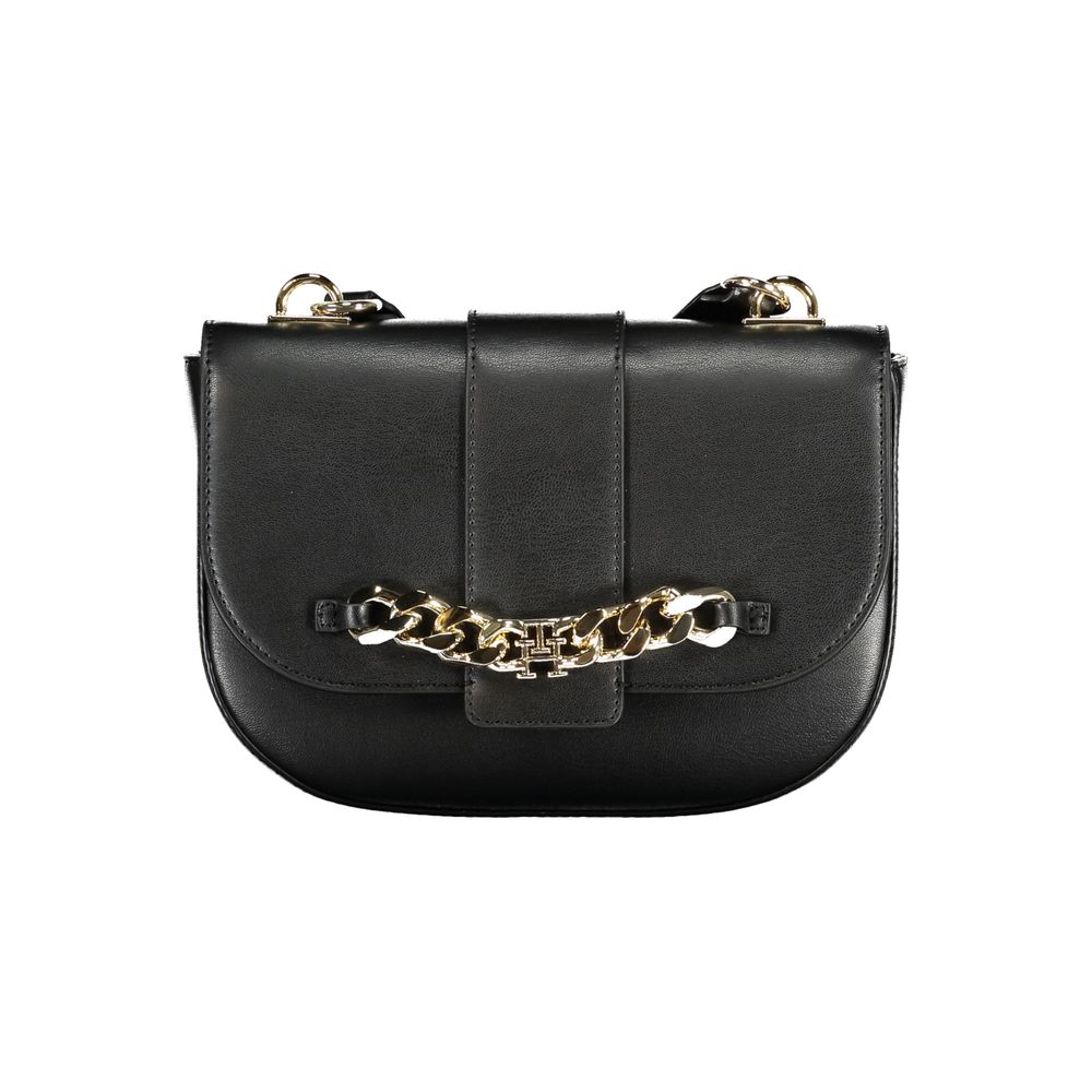 Sac à main Tommy Hilfiger en polyuréthane noir pour femme