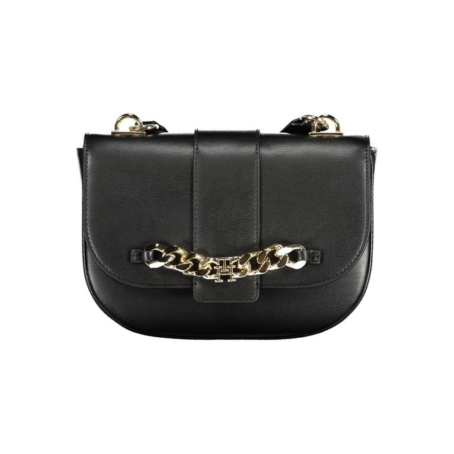Sac à main Tommy Hilfiger en polyuréthane noir pour femme