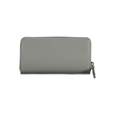 Portefeuille Tommy Hilfiger Gris Polyuréthane Femme