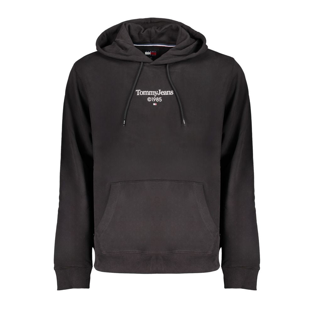 Sweat à capuche Tommy Hilfiger en coton noir pour homme