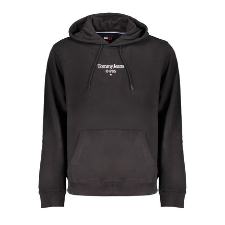 Sweat à capuche Tommy Hilfiger en coton noir pour homme
