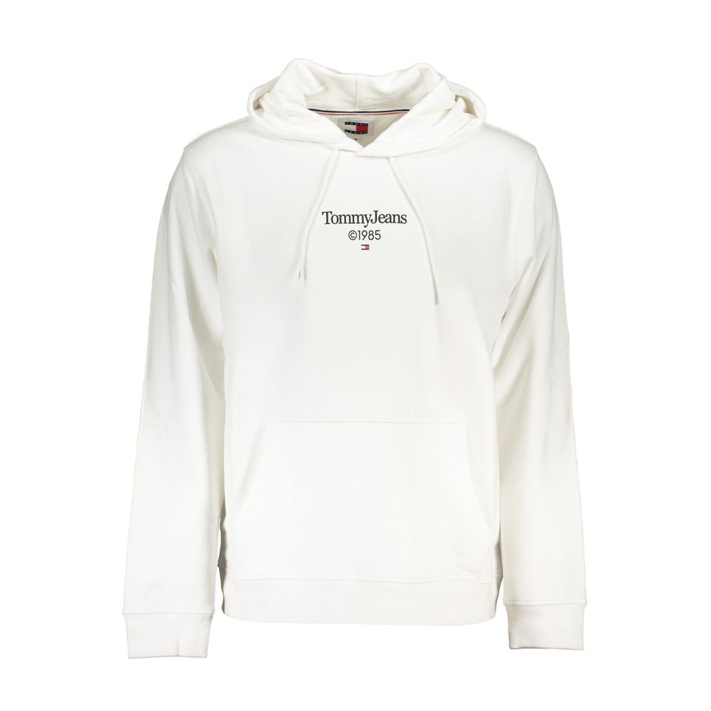 Sweat à capuche pour homme Tommy Hilfiger en coton blanc