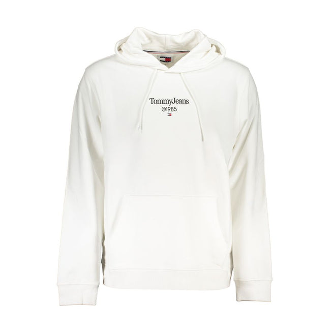 Sweat à capuche pour homme Tommy Hilfiger en coton blanc