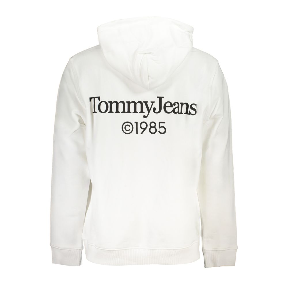 Sweat à capuche pour homme Tommy Hilfiger en coton blanc