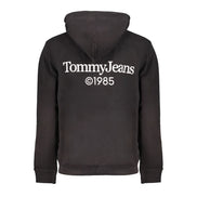 Sweat à capuche Tommy Hilfiger en coton noir pour homme